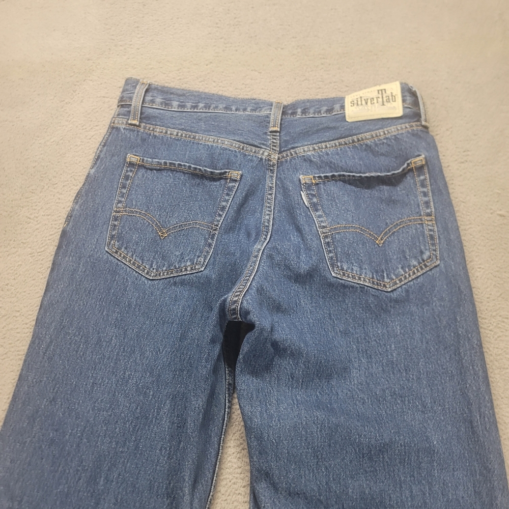 Levi's SilverTab Womens Jeans 30 Blue '94 Baggy Denim Hip Hop